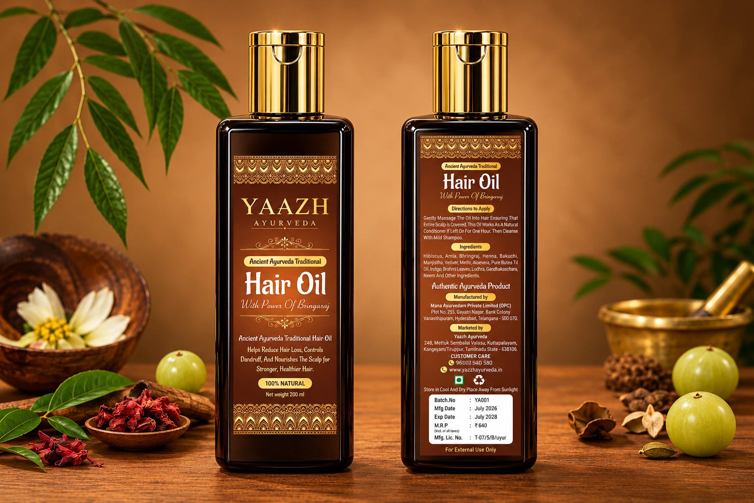 Ancient Ayurveda Traditional Hair Oil 210ml