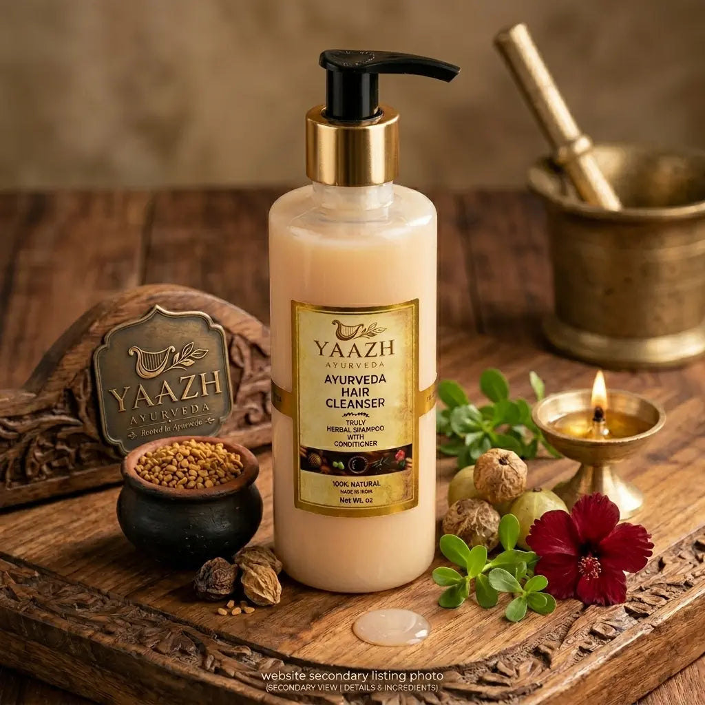 Ayurveda Hair Cleanser – Herbal Shampoo with Conditioner 200ml